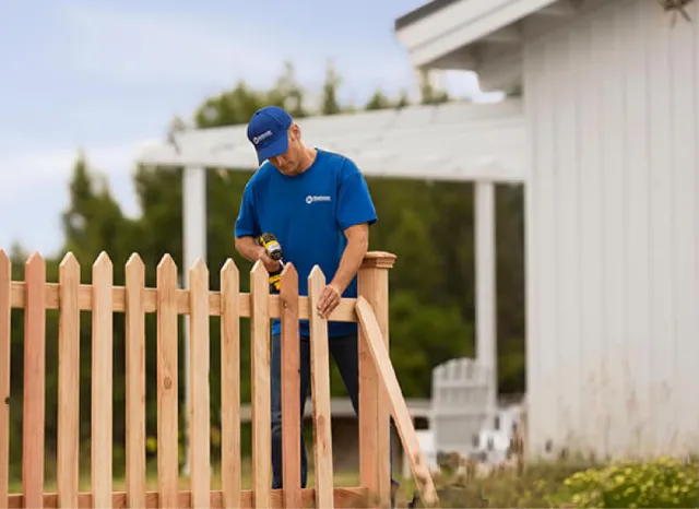 Fence installation