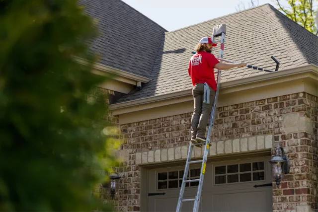 Gutter cleaning