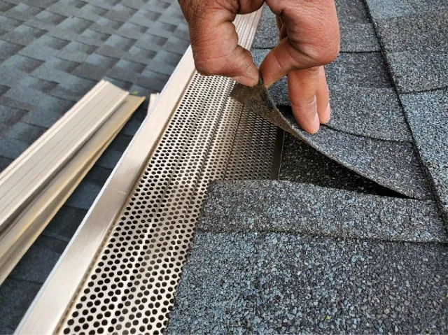 Gutter guard installation