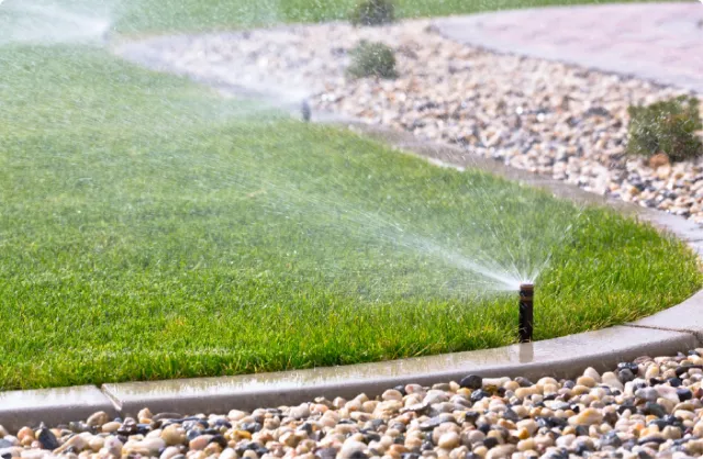 Irrigation system installation
